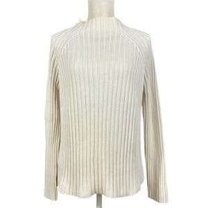 Jones New York Sport, Mock Turtleneck in Ivory